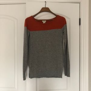 Club Monaco Two tone cashmere sweater size S